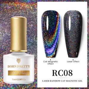 Born Pretty Rainbow Cat Magnetic Gel Polish Rc08 (7ml)