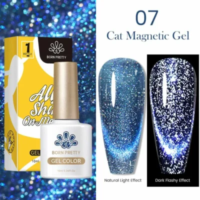 Born Pretty Reflective Cat Magnetic Gel Nail Polish (10ml)