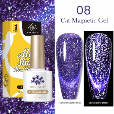 Born Pretty Reflective Cat Magnetic Gel Nail Polish (10ml)