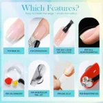 Born Pretty 8-in-1 Nail Glue Gel (10ml)