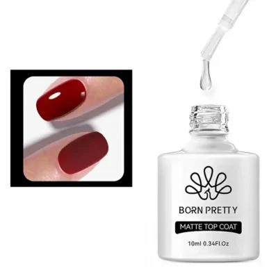 Born Pretty Silky White Series Matte Top Coat (10ml)