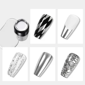 Born Pretty Super Shine Silver Metal Painting Gel (5ml)