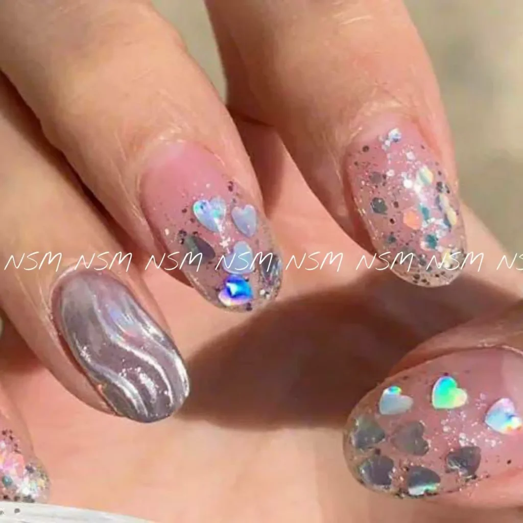 Multi Shaped Holographic Mylars (set Of 6)