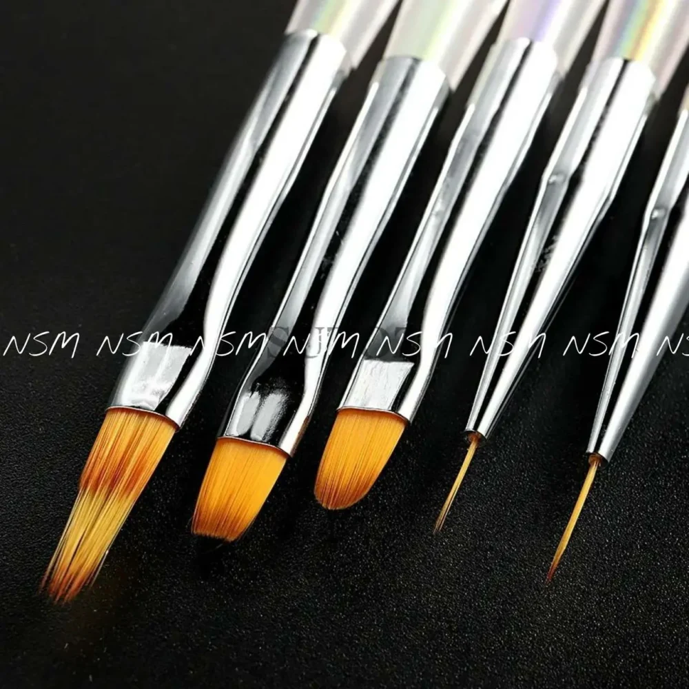 Nail Art Brush Set (5 In 1)