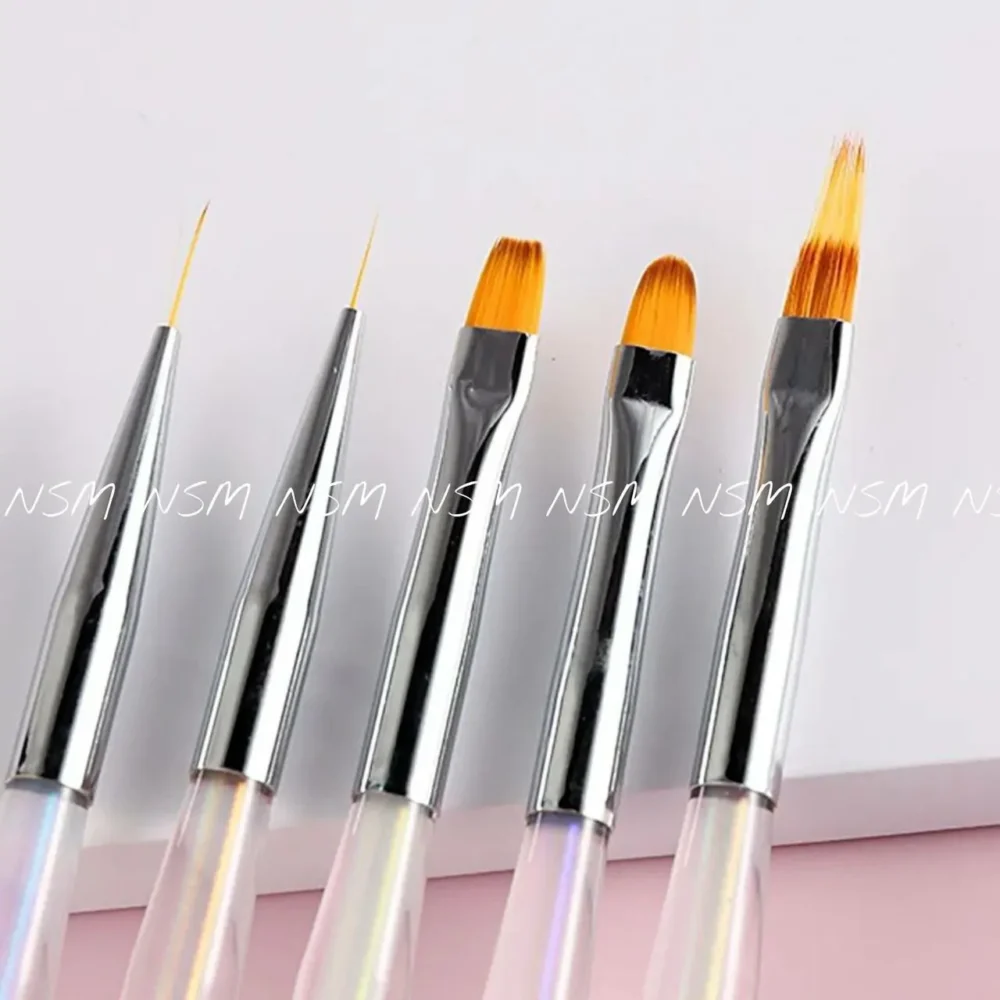 Nail Art Brush Set (5 In 1)