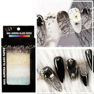 Nail Art Mesh Paper Rolls (set Of 4)