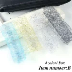 Nail Art Mesh Paper Rolls (set Of 4)