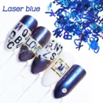 Alphabet Holographic Letter Mylars Grid