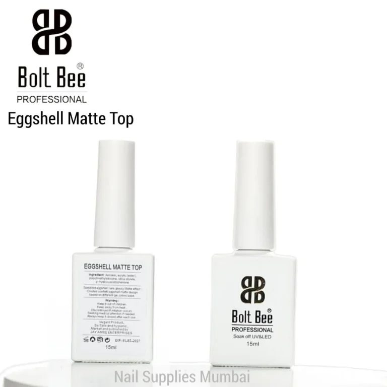 Bolt Bee Eggshell Matte Top Coat (15ml)
