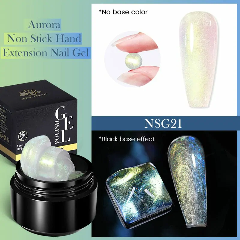 Aurora Princess Maxie INK Set, metallic pearl (Blooming Nail Polish, A |  enailcouture