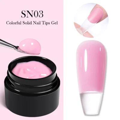 Born Pretty Colorful Solid Nail Tips Gel Sn03 (5gm)