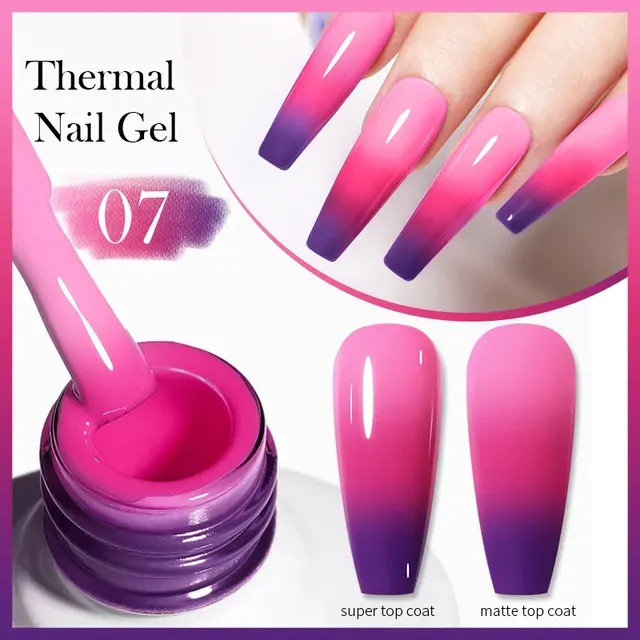 Born Pretty Thermal Color Changing Nail Gel Polish Tn07 (10ml)