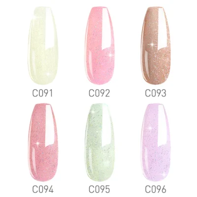 Canni Highlight Series Gel Polish Set Of 6 Colors