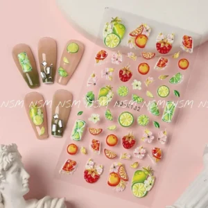 Citrus Fruits 5d Sticker Sheets (5d-K182)