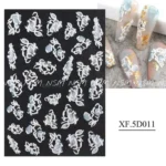 Flowers 5d Sticker Sheets (xf-5d011)