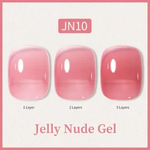 Born Pretty Transparent Jelly Gel Polish Jn10 (10ml)