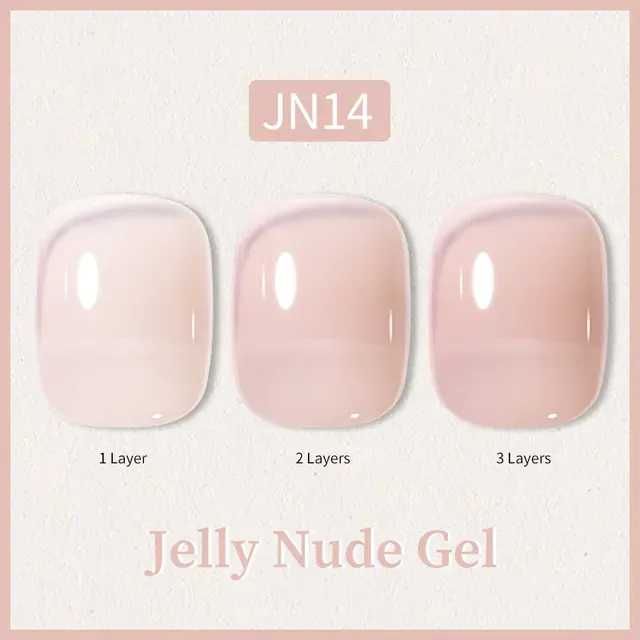 Born Pretty Transparent Jelly Gel Polish Jn14 (10ml)