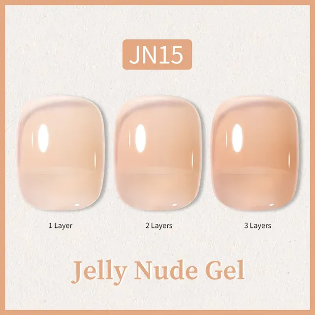 Born Pretty Transparent Jelly Gel Polish Jn15 (10ml)
