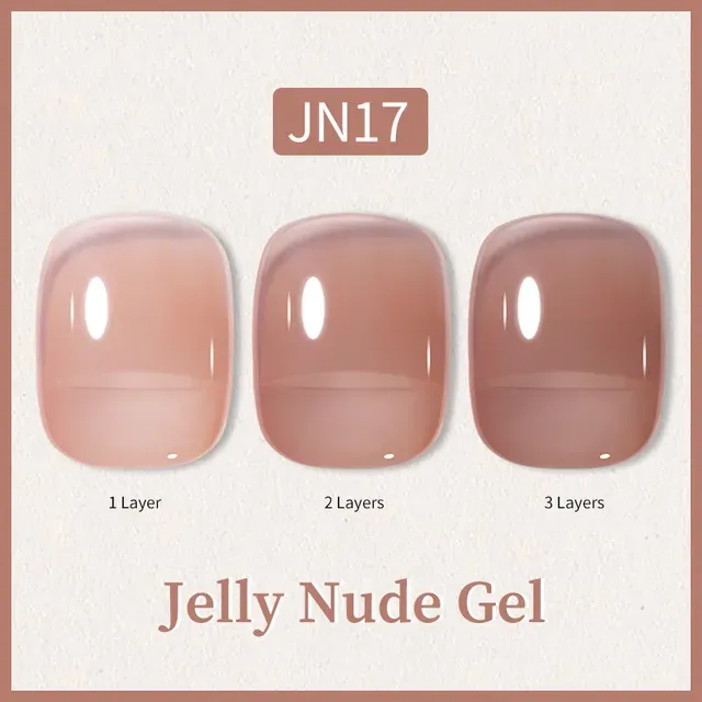 Born Pretty Transparent Jelly Gel Polish Jn17 (10ml)