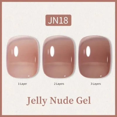 Born Pretty Transparent Jelly Gel Polish Jn18 (10ml)