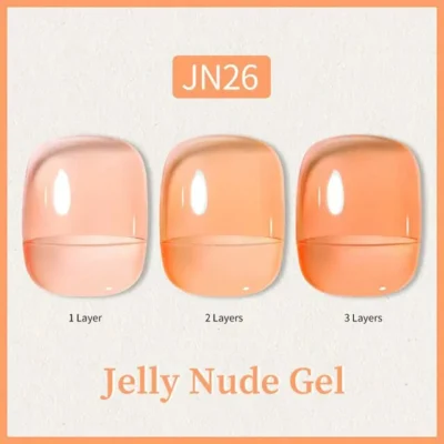 Born Pretty Transparent Jelly Gel Polish Jn26 (10ml)