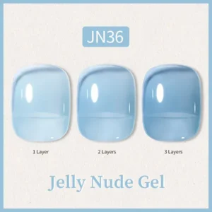 Born Pretty Transparent Jelly Gel Polish Jn36 (10ml)