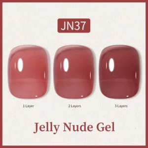 Born Pretty Transparent Jelly Gel Polish Jn37 (10ml)