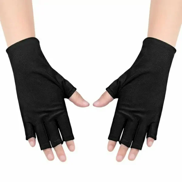 Uv Rays Protector Gloves (black Or White)