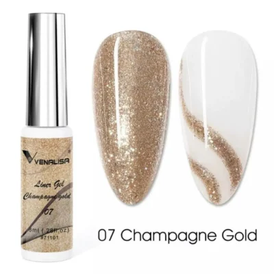 Venalisa Gel Liners Champagne Gold (8ml)
