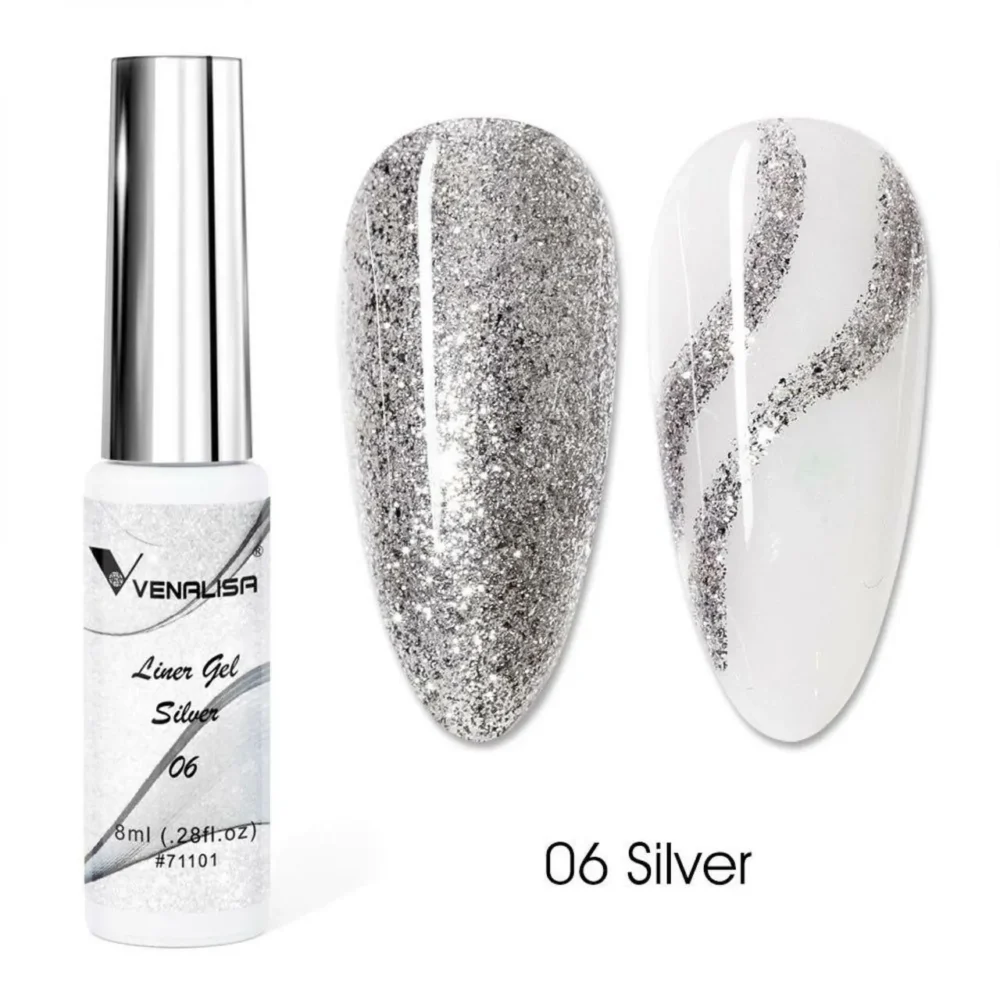 Venalisa Gel Liners Silver (8ml)