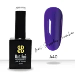 Bolt Bee Violet Purple Gel Polish (Shade No.A40) (15ml)