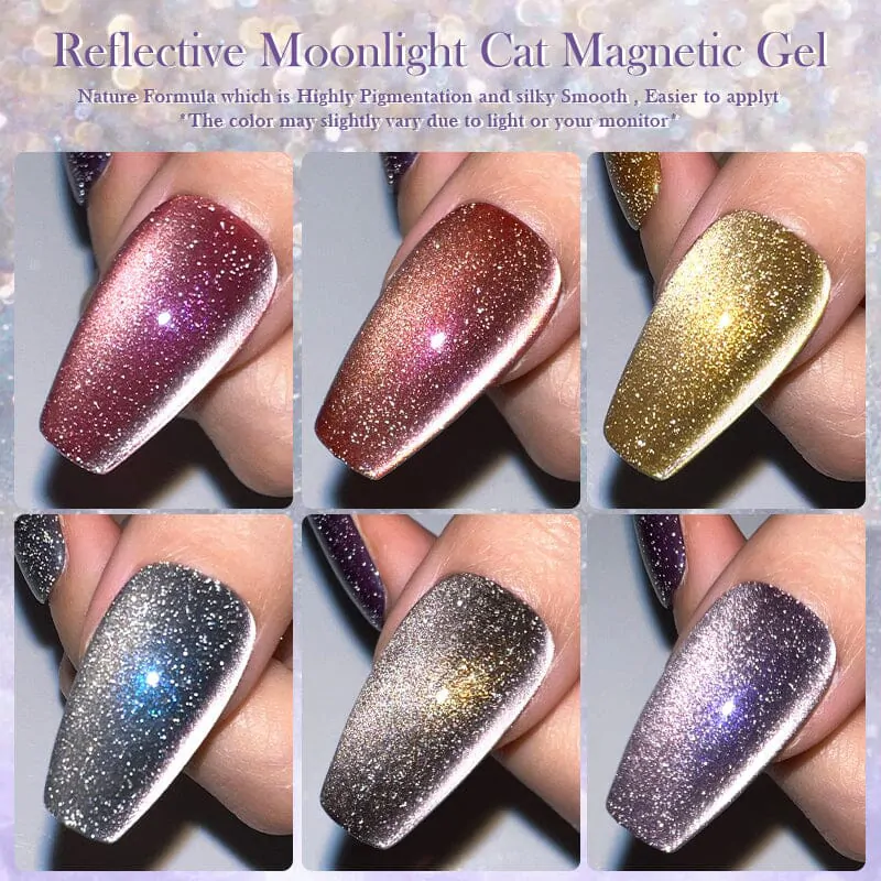 Born Pretty Reflective Moonlight Cat Magnetic Gel Polish Rm01 (10ml)