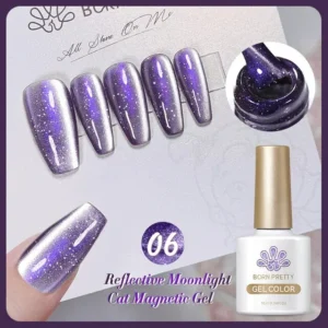 Born Pretty Reflective Moonlight Cat Magnetic Gel Polish Rm06 (10ml)