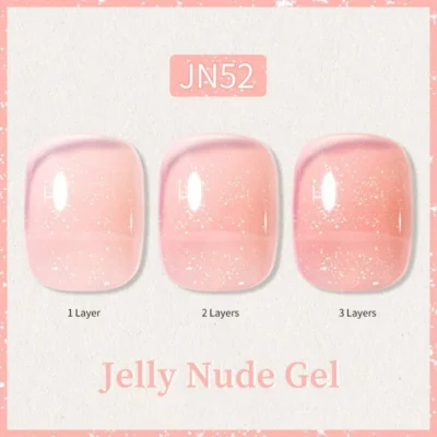 Born Pretty Transparent Jelly Gel Polish Jn52 (10ml)