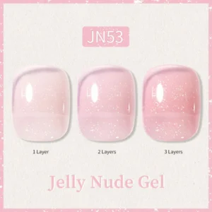 Born Pretty Transparent Jelly Gel Polish Jn53 (10ml)