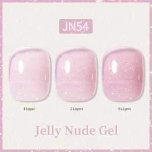 Born Pretty Transparent Jelly Gel Polish Jn54 (10ml)