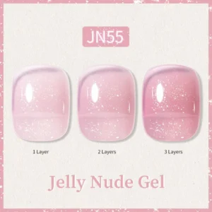 Born Pretty Transparent Jelly Gel Polish Jn55 (10ml)