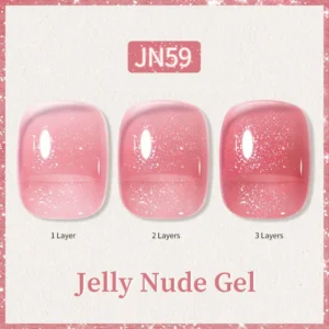 Born Pretty Transparent Jelly Gel Polish Jn59 (10ml)