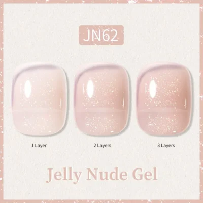 Born Pretty Transparent Jelly Gel Polish Jn62 (10ml)