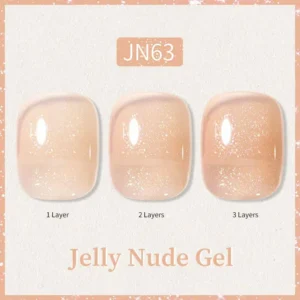 Born Pretty Transparent Jelly Gel Polish Jn63 (10ml)
