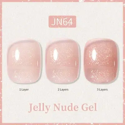 Born Pretty Transparent Jelly Gel Polish Jn64 (10ml)