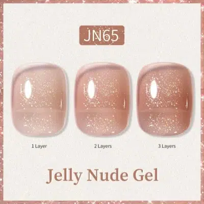 Born Pretty Transparent Jelly Gel Polish Jn65 (10ml)