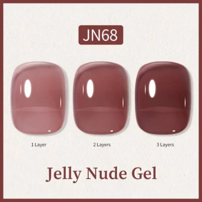 Born Pretty Transparent Jelly Gel Polish Jn68 (10ml)