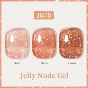 Born Pretty Transparent Jelly Gel Polish Jn70 (10ml)