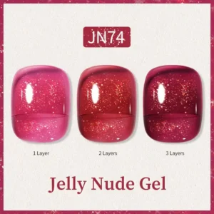 Born Pretty Transparent Jelly Gel Polish Jn74 (10ml)