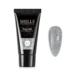 Shills Professional Polygel Silver Glitter (30ml)