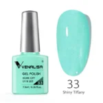 Venalisa Gel Polish Shade No. 33 Shiny Tiffany (7.5ml)