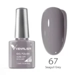 Venalisa Gel Polish Shade No. 67 Seagull Grey (7.5ml)