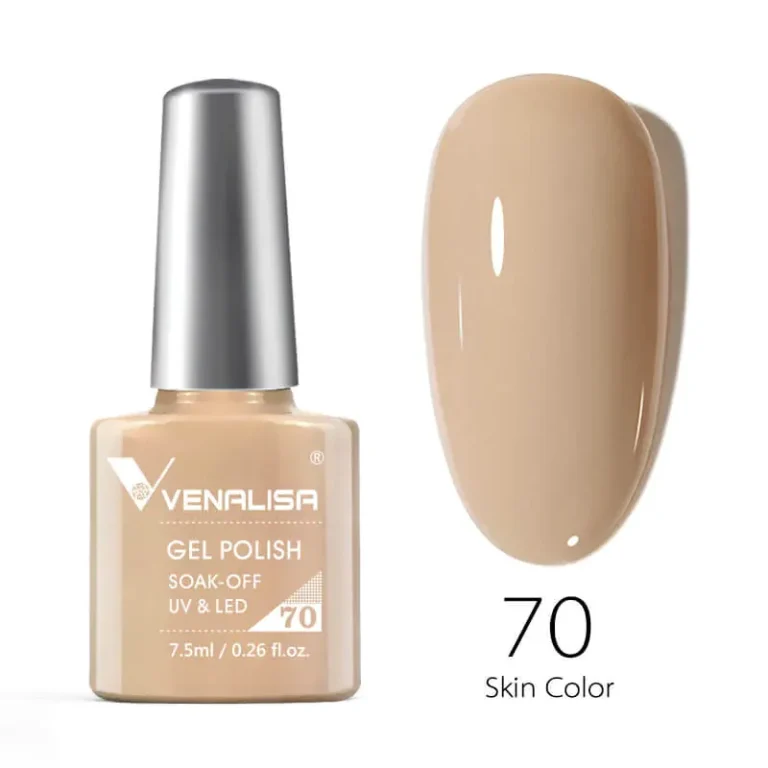 Venalisa Gel Polish Shade No. 70 Skin
  Color (7.5ml)
