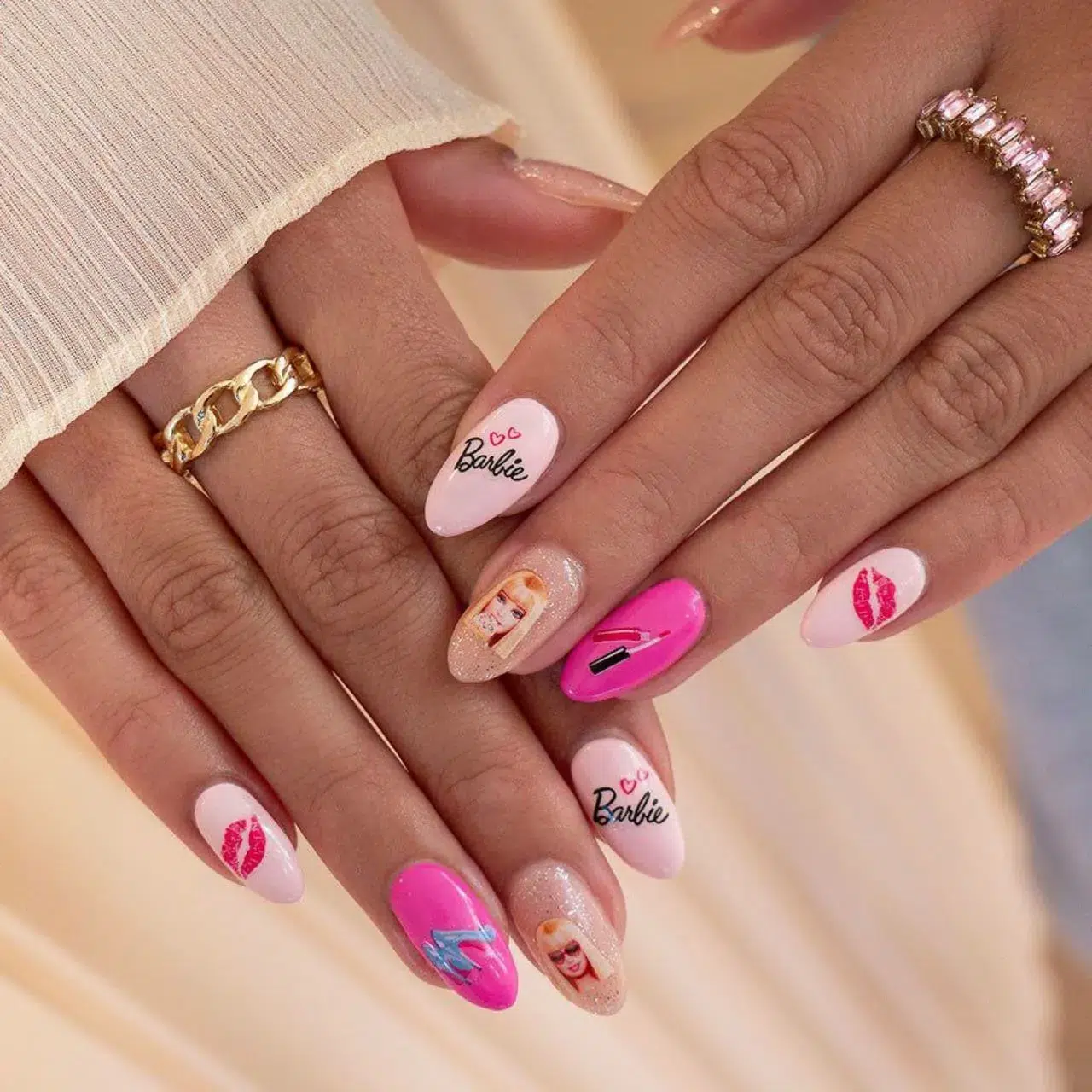 13 Barbiecore Nails to Embrace the Pink Trend | Darcy